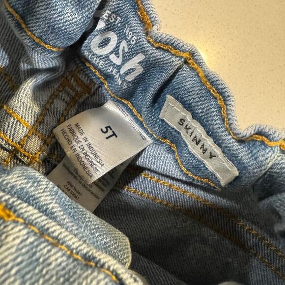 OshKosh B'gosh Toddler Girls 5T Skinny Jeans - Picture 3 of 5